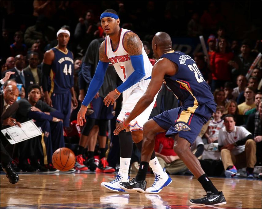 99-92. Ante los Pelicans, /Melo/ y el novato Galloway devuelven a los Knicks a la victoria