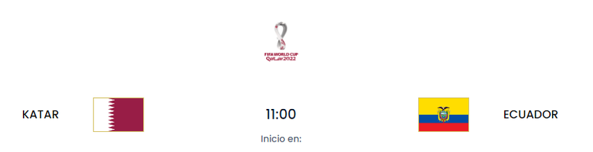 EN DIRECTO QATAR 2022: Partido inaugural del Mundial