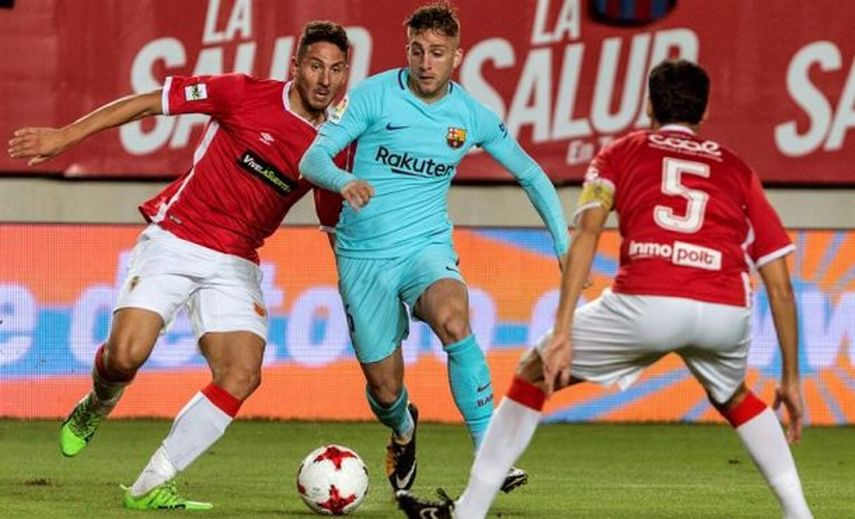 El Murcia irá al Camp Nou con ilusión y ganas de competir, según Salmerón