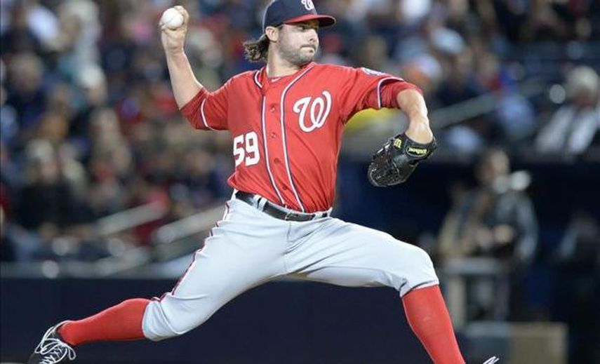 4-2. Roark da triunfo a los Nacionales, que se afianzan líderes
