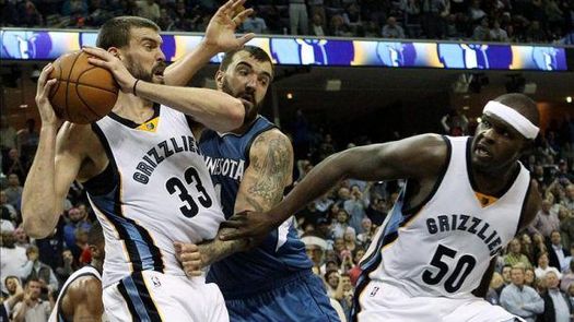105-101. Marc Gasol anotó 32 puntos, su mejor marca, y ganaron los Grizzlies