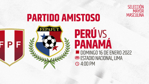 Panamá se medirá ante Perú en partido amistoso