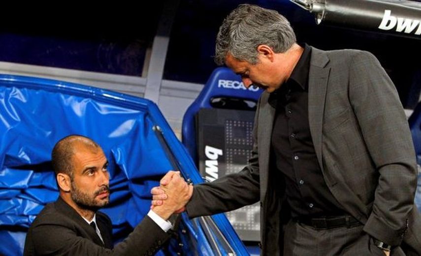 Guardiola y Mourinho centran la atención del derbi de Manchester