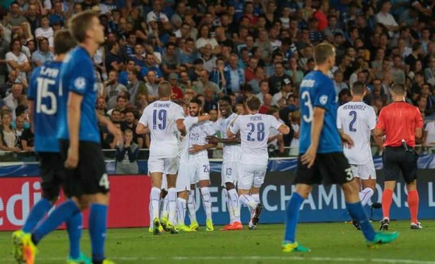 0-3. El Leicester se estrena en Champions con goleada ante el Brujas
