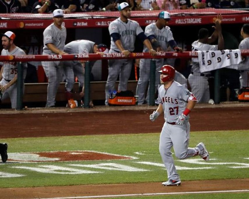 11-3. Trout conecta dos jonrones en victoria de los Angelinos