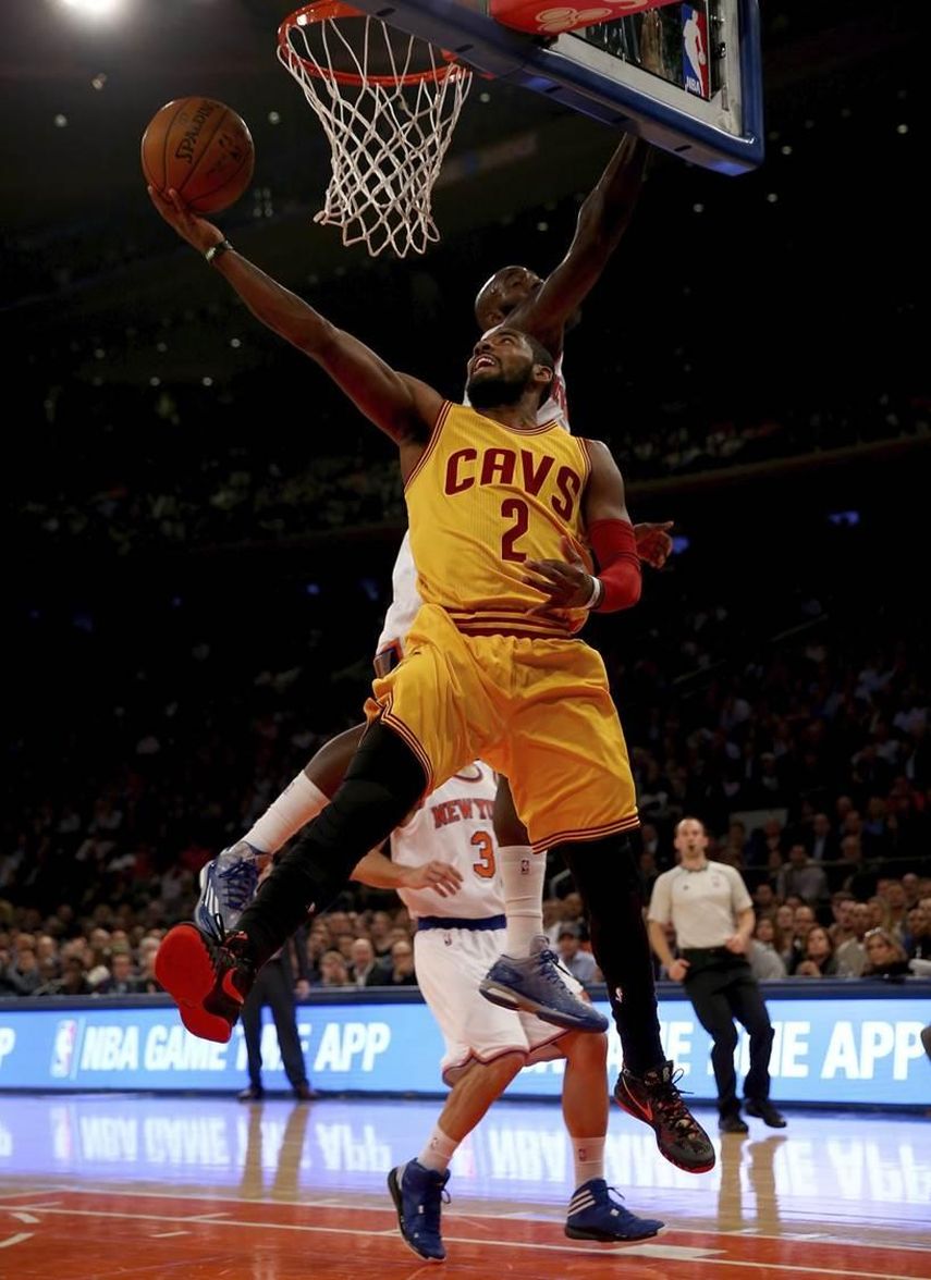 La gran actuación de Irving eclipsó el duelo James-Anthony