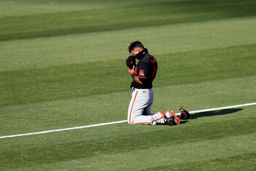 3-2. El colombiano Solano apela al sacrificio para darle el triunfo a los Gigantes sobre los Padres