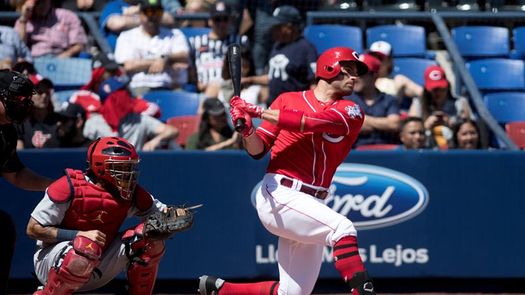 4-3. Votto pega sencillo y empuja la victoria de los Rojos