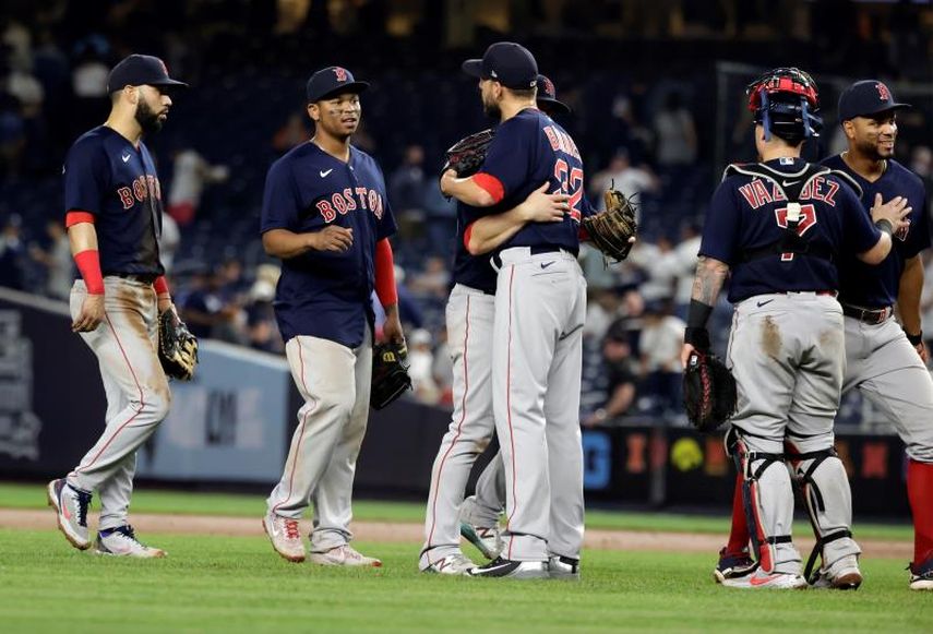 5-2. Devers jonronea en la victoria de los Medias Rojas