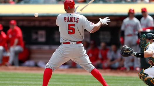 El dominicano Pujols hace historia como titular en 21 partidos de Día Inaugural