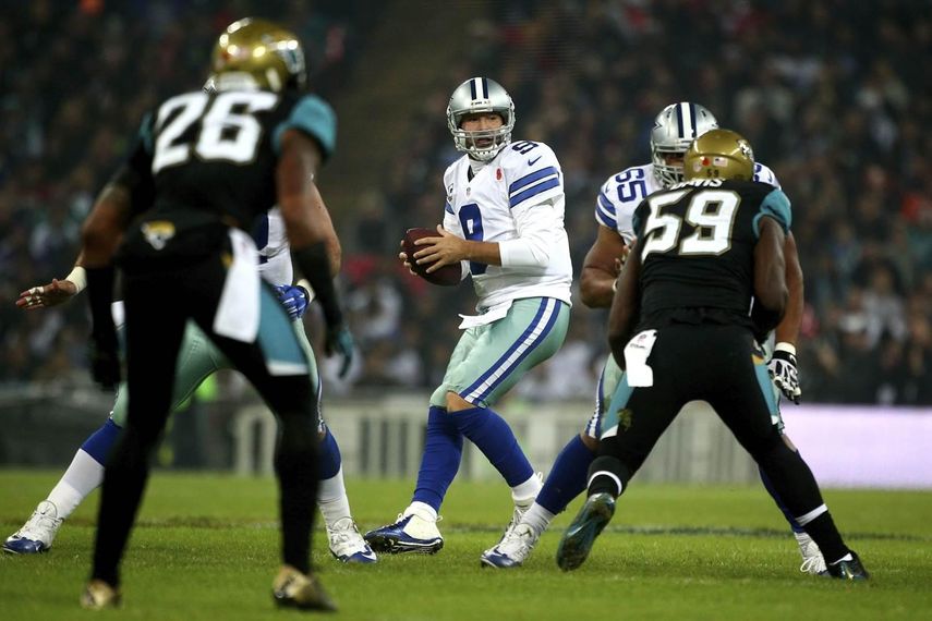 17-31. El quarterback Tony Romo corta la racha perdedora de los Cowboys