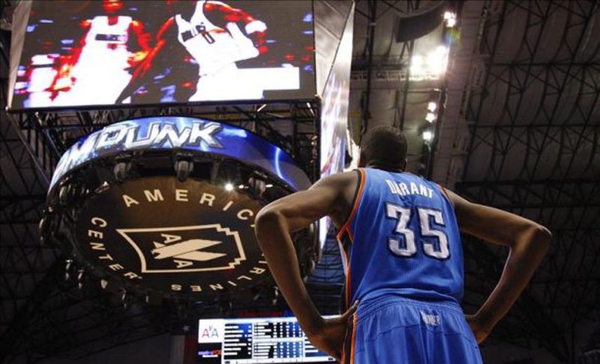 106-109. Durant y los Thunder llegan a siete triunfos seguidos
