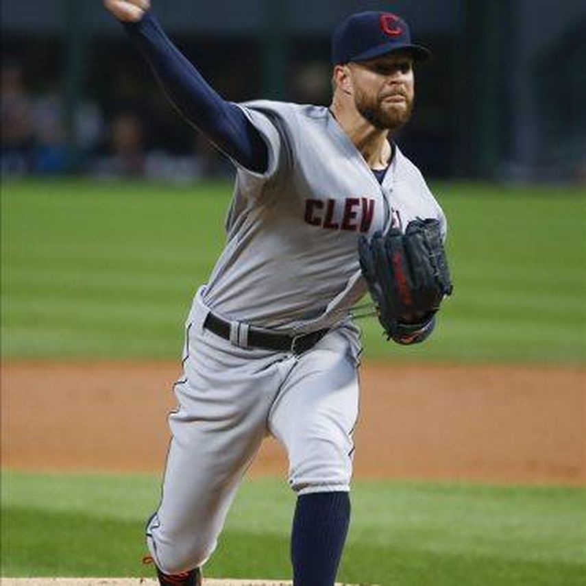 3-1. Kluber y Santana se combinan en el triunfo de los Indios