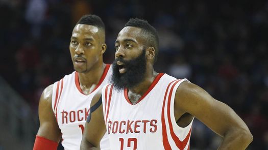 Los Rockets comparten la mejor marca de la liga y los Warriors se exhiben ante los Lakers