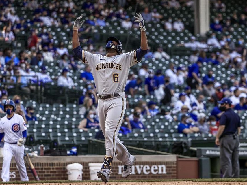 4-2. Cain guía el triunfo de los Cerveceros con un par un de cuadrangulares ante los Cachorros