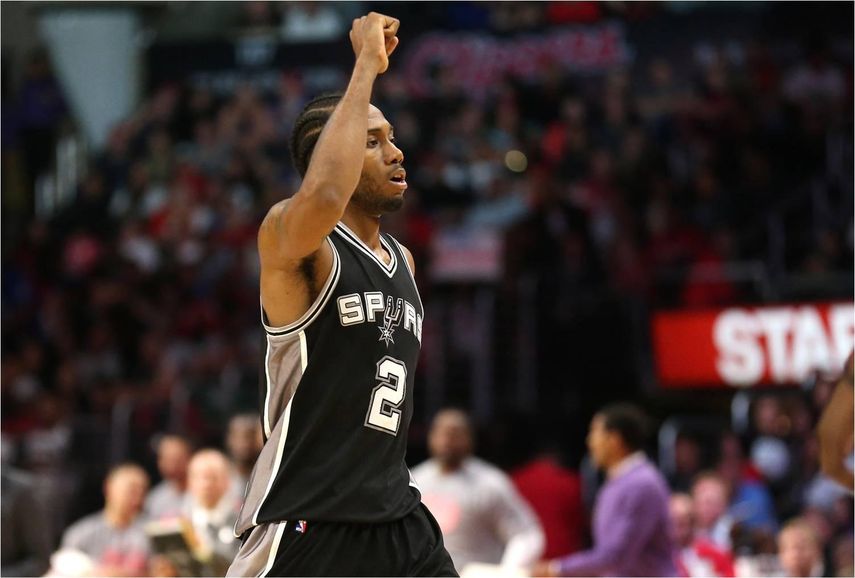 117-107. Leonard conduce con doble-doble la victoria de los Spurs