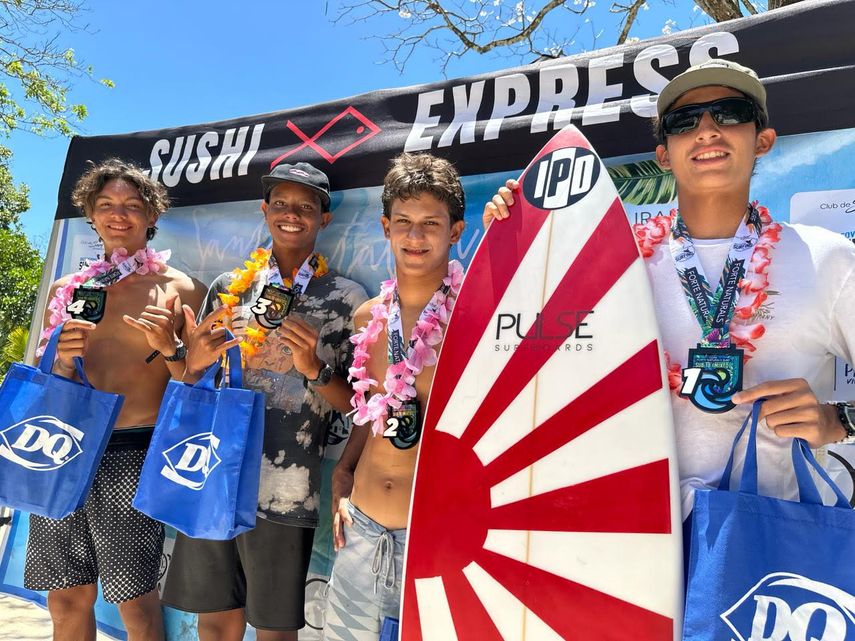 Torneo de surf expuso el talento de competidores jóvenes.&nbsp;