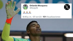 Mosquera en su Twitter.&nbsp;