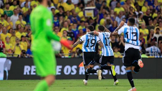 Argentina logra un triunfo histórico en el Maracaná