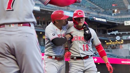 6-5. Votto pega un doble e impulsa la victoria de los Rojos sobre los Dodgers