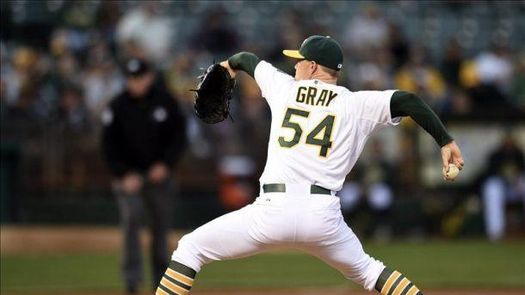 2-0. Gray lanza ruta completa y blanquea a los Indios