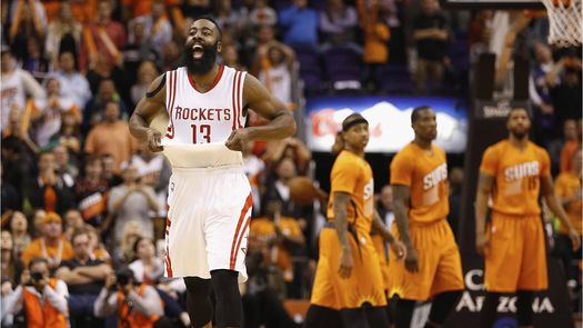 111-113. Harden, decisivo en el triunfo de los Rockets