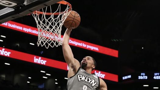 106-108. Dinwiddie celebra el premio de Jugador de la Semana con el triunfo de Nets ante Cavaliers