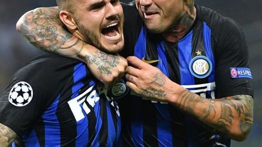 El debut soñado por Icardi y Vecino