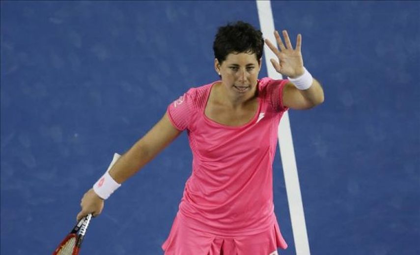 Carla Suárez se gana un sitio entre las ocho mejores