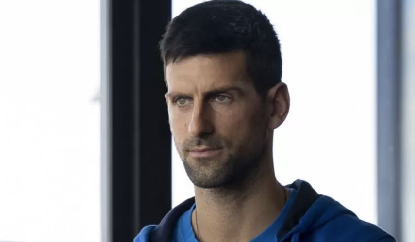 Novak Djokovic durante la entrevista concedida al medio inglés BBC. Foto: BBC