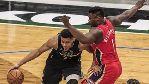 129-125. Antetokounmpo gana el duelo a Williamson y Bucks se imponen a Pelicans