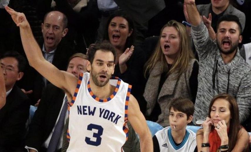 Calderón aportó un doble-doble en el triunfo de los Knicks