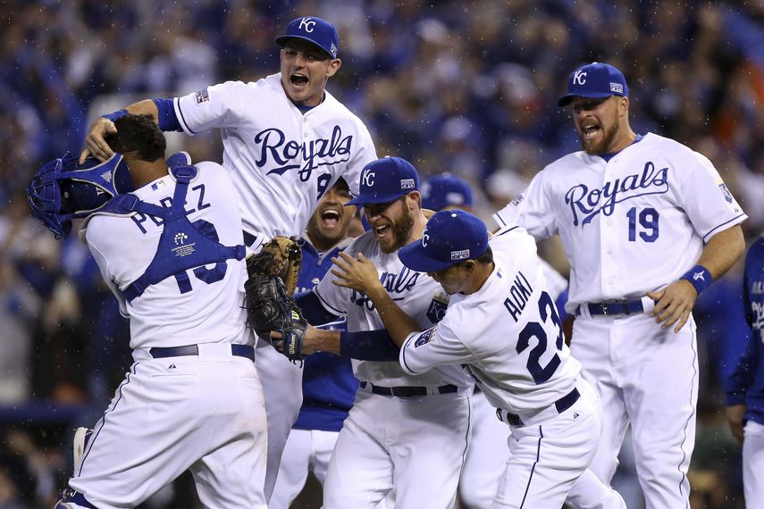 8-3. Los Reales barren a los Angelinos y disputarán el banderín contra los Orioles