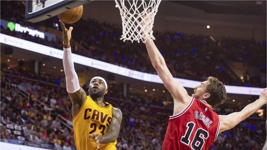 106-91. James fue el /King/ y Cavaliers arrollan a Bulls; Gasol, 10 puntos