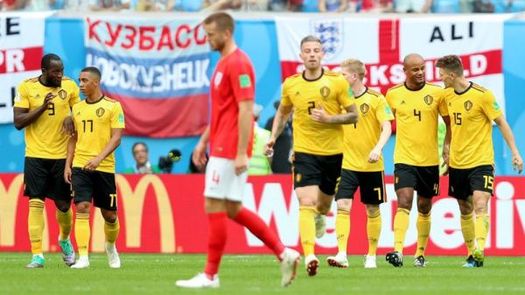 Meunier, con un gol en el minuto 4, adelanta a Bélgica al descanso (1-0) Meunier, con un gol en el minuto 4, adelanta a Bélgica al descanso (1-0)