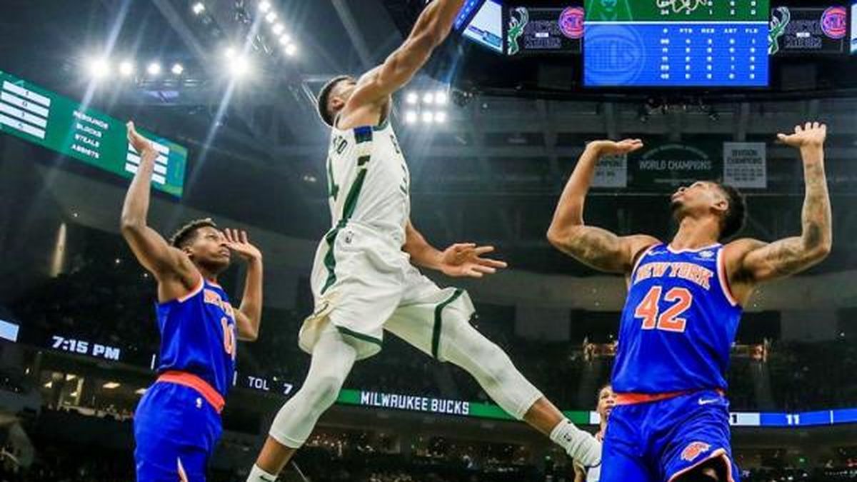 123-108. Antetokounmpo logra triple-doble para Bucks