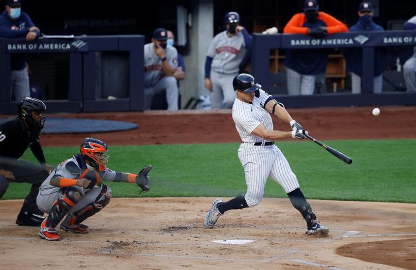 9-6. Stanton pega dos jonrones contra los Mellizos