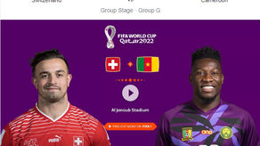 EN DIRECTO QATAR 2022: Suiza vs Camerún