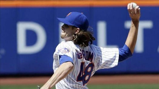 3-0. DeGrom lanza sólido para los Mets y supera desde la lomita a los Rockies