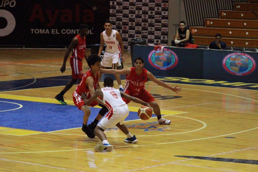Panamá se apunta primer triunfo en el Centrobasket U15 ante Costa Rica