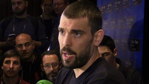 /Haremos lo que hacíamos años atrás en la canasta de mis abuelos/, dice Marc Gasol