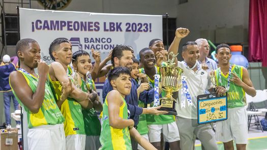 Gastón Faraudo P. Bicampeón de la Sub-16 Masculina de la LBK