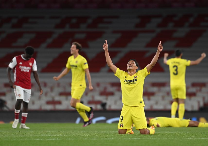 El Villarreal, undécimo club español en una final continental