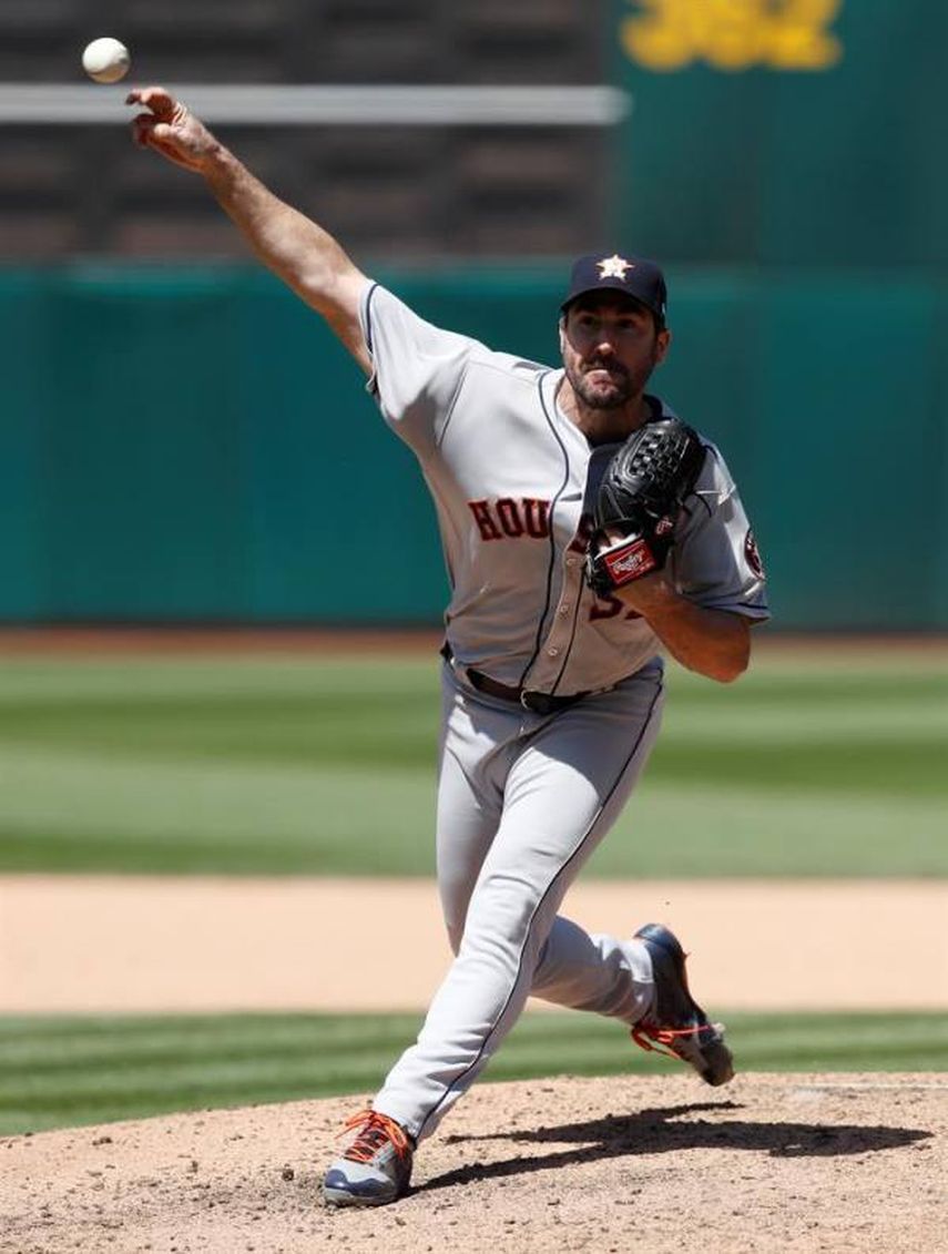 1-2. Verlander poncha a 14 bateadores en victoria de los Astros