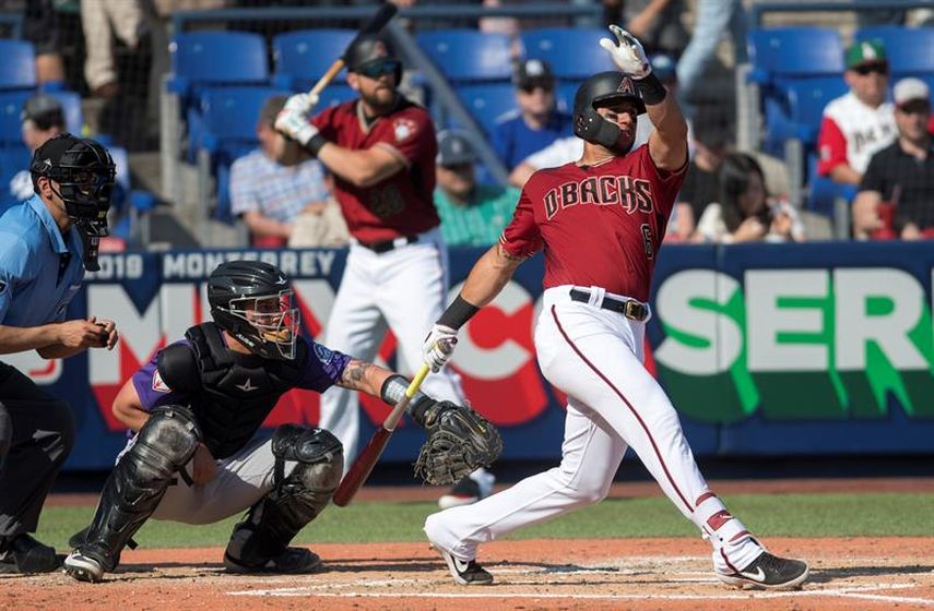 14-11. El venezolano David Peralta lidera la barrida de los Diamondbacks a los Rojos