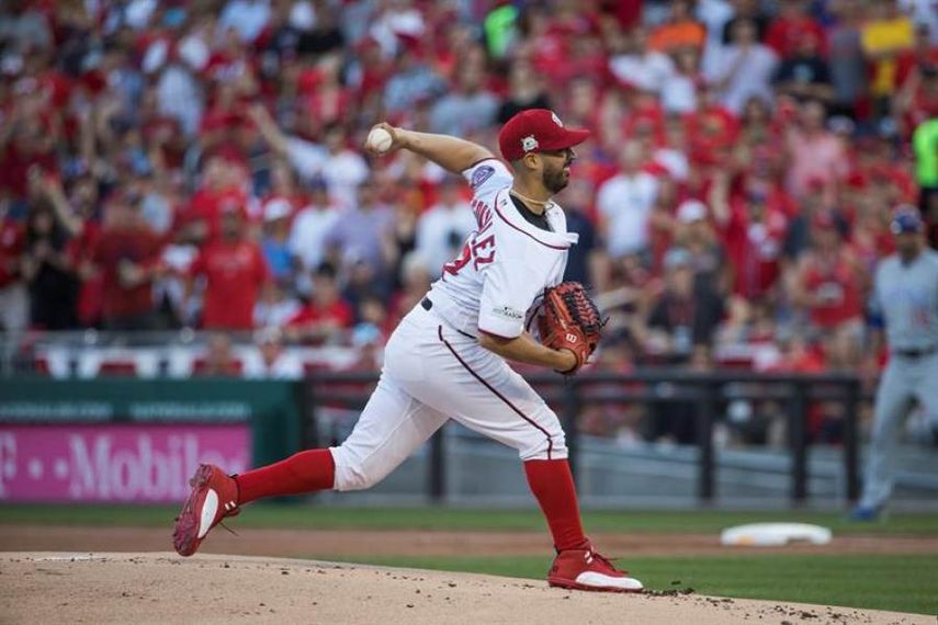 0-3. Trumbo pega jonrón y sella el triunfo de los Orioles sobre los Nacionales