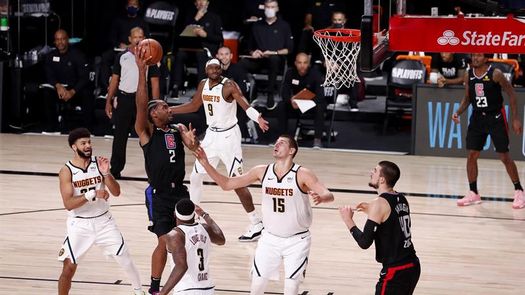 120-97. Leonard y los Clippers abusan de los Nuggets y toman ventaja de 1-0