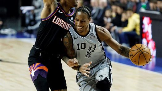 117-119. DeRozan gana el duelo a Doncic y los Spurs se imponen a los Mavericks