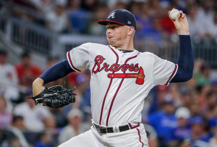 4-1. Newcomb lanza sólido y Markakis pega un jonrón contra los Dodgers