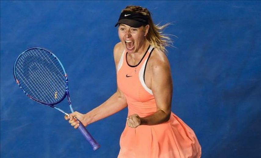 Sharapova alcanza los cuartos de final tras deshacerse de la suiza Bencic